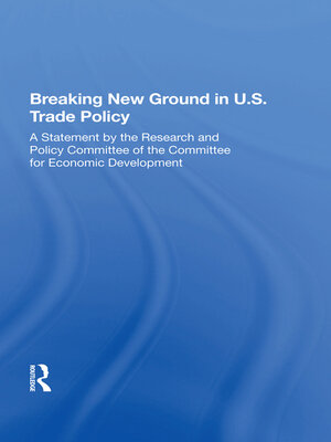 cover image of Breaking New Ground in U.S. Trade Policy